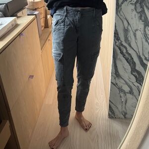 Gray Cargo Pants